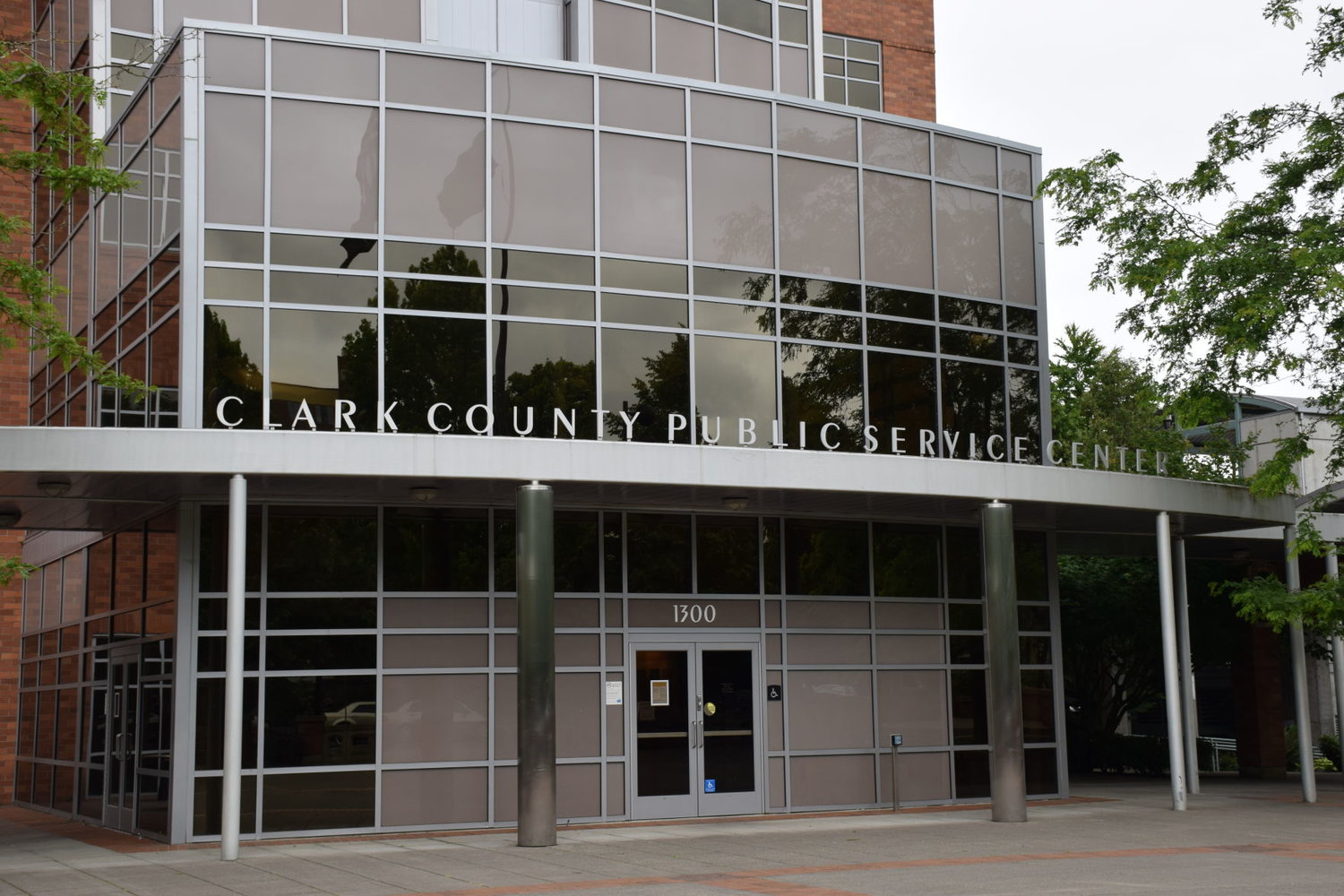 The Clark County Public Service Center in downtown Vancouver